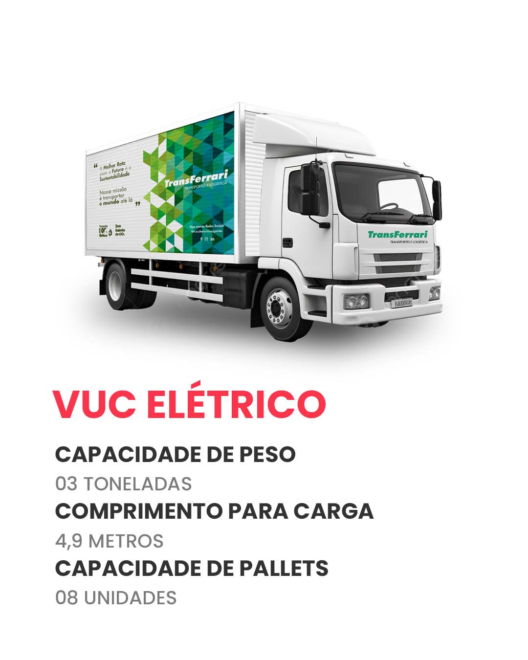 CAMINHÃO VUC ELÉTRICO